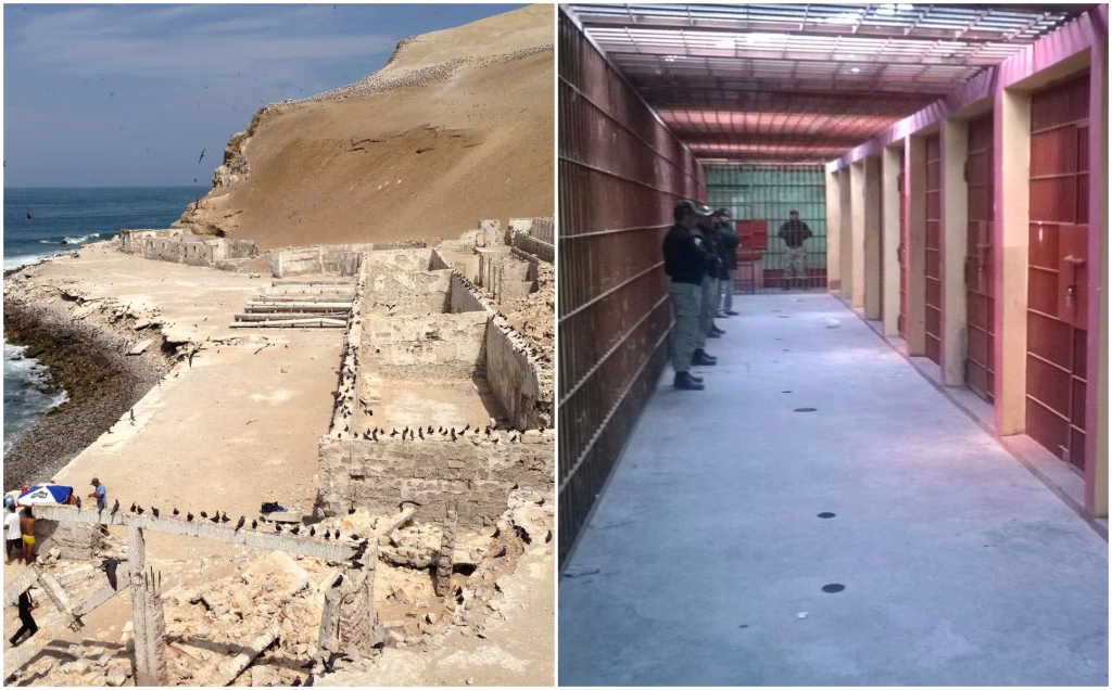 Isla "el Frontón" reabrirlo como una megacárcel para combatir la delincuencia del Perú.